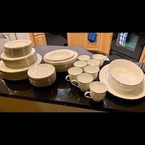 Lenox Hannah Platinum China Set